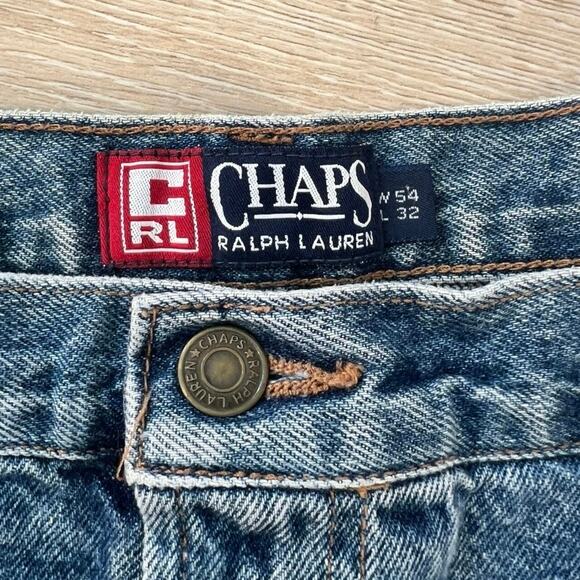 Vintage Chaps Ralph Lauren Jeans 90s Straight Size 54X32 - Picture 5 of 5